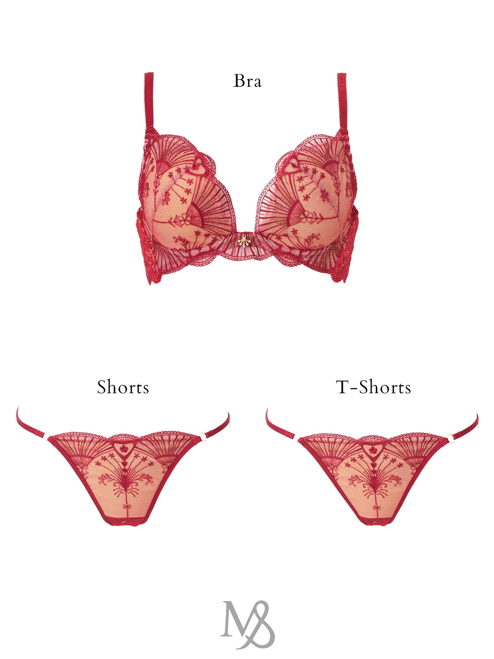 Majestic Queen Bra マジェスティッククイーンブラ / RED