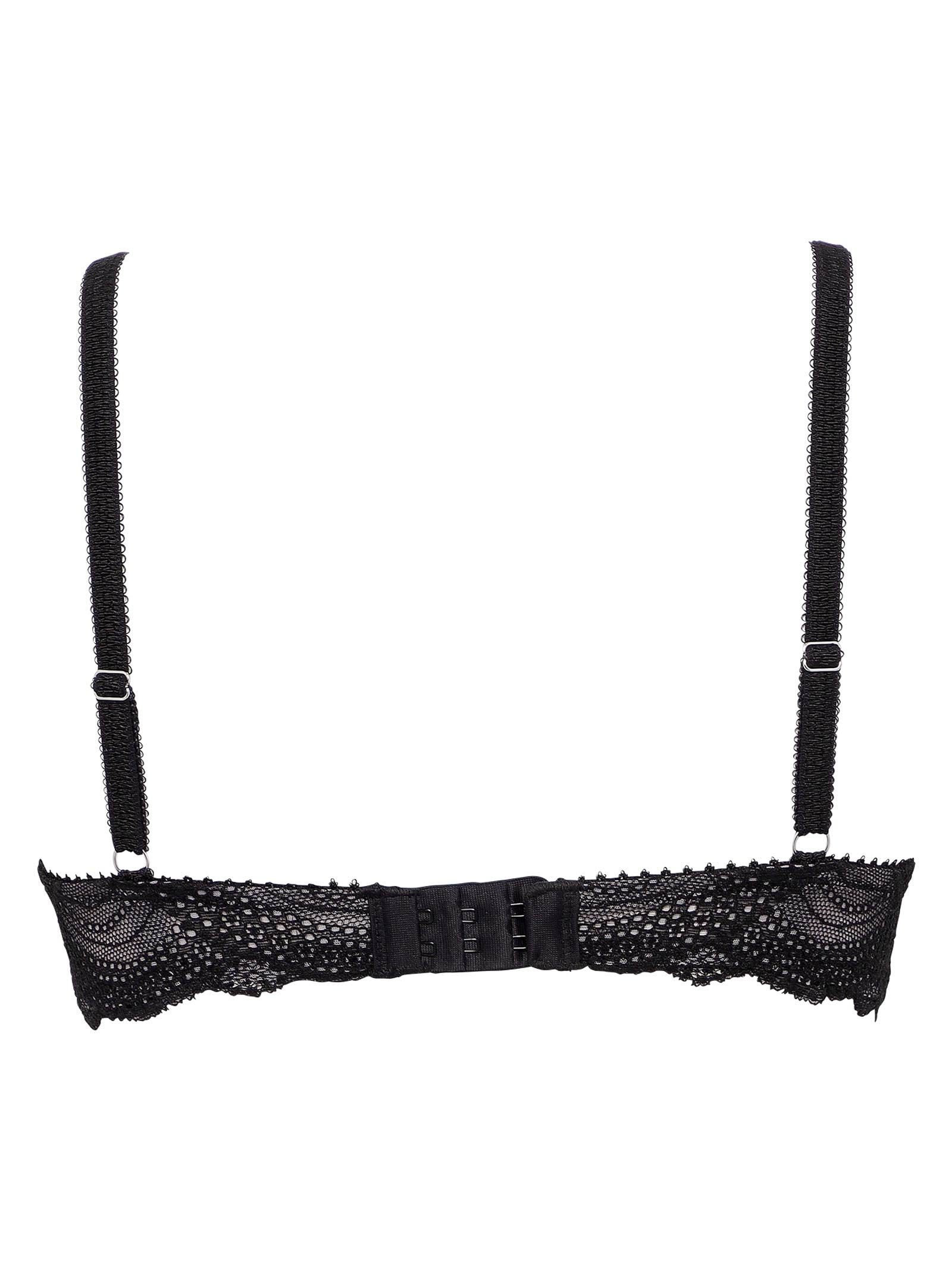 Luminous Shell Line Bra ルミナスシェルラインブラ / BLACK