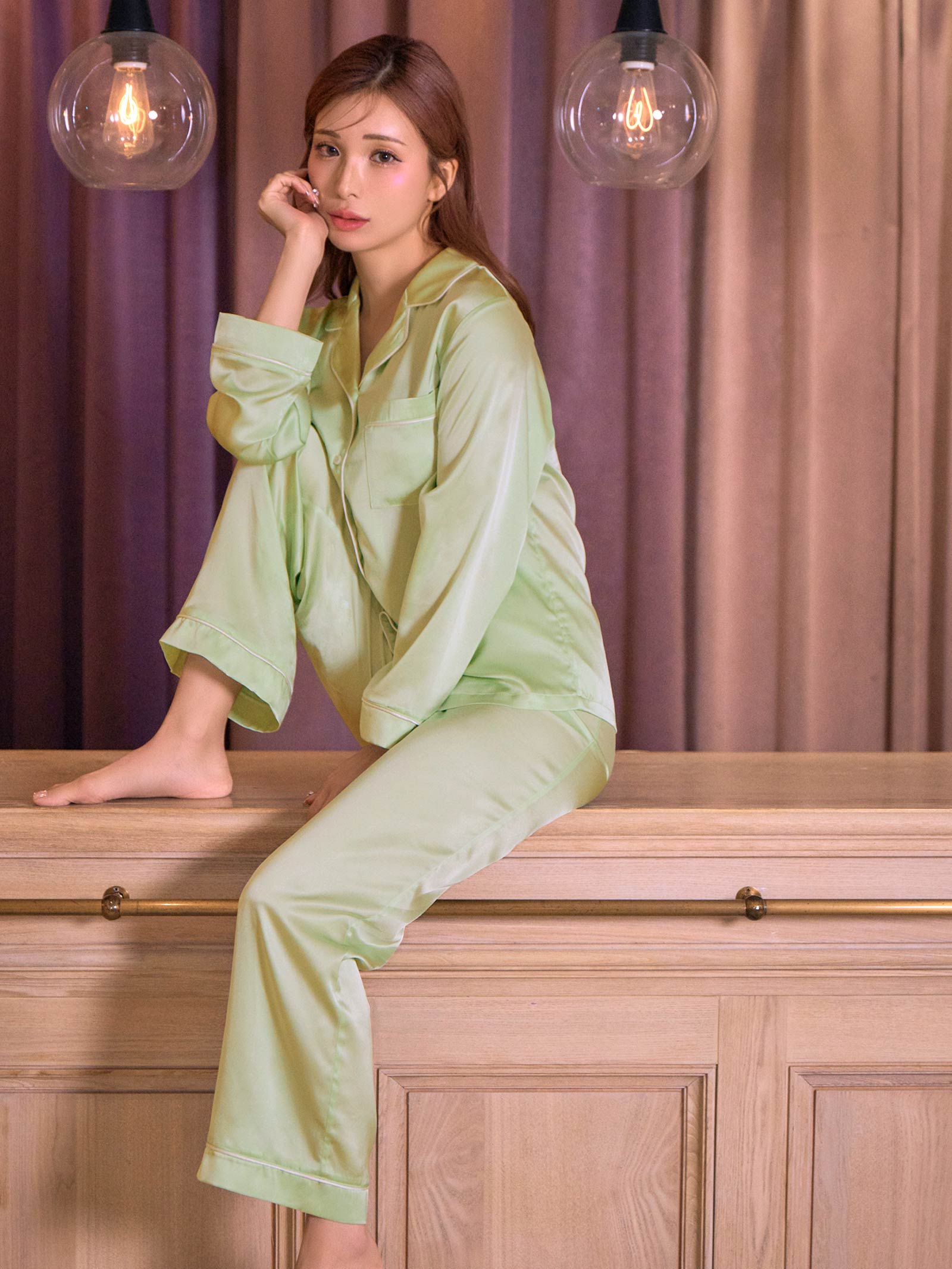 Silk Grace Pajamas | Mivera＆