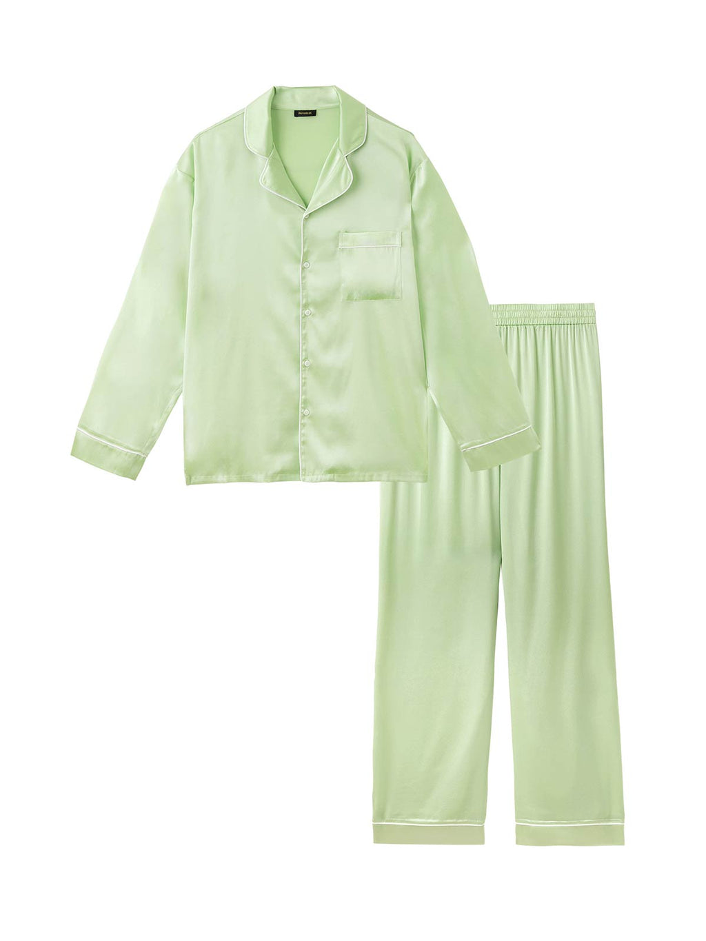 Silk Grace Pajamas シルクグレースパジャマ / メンズ MINT