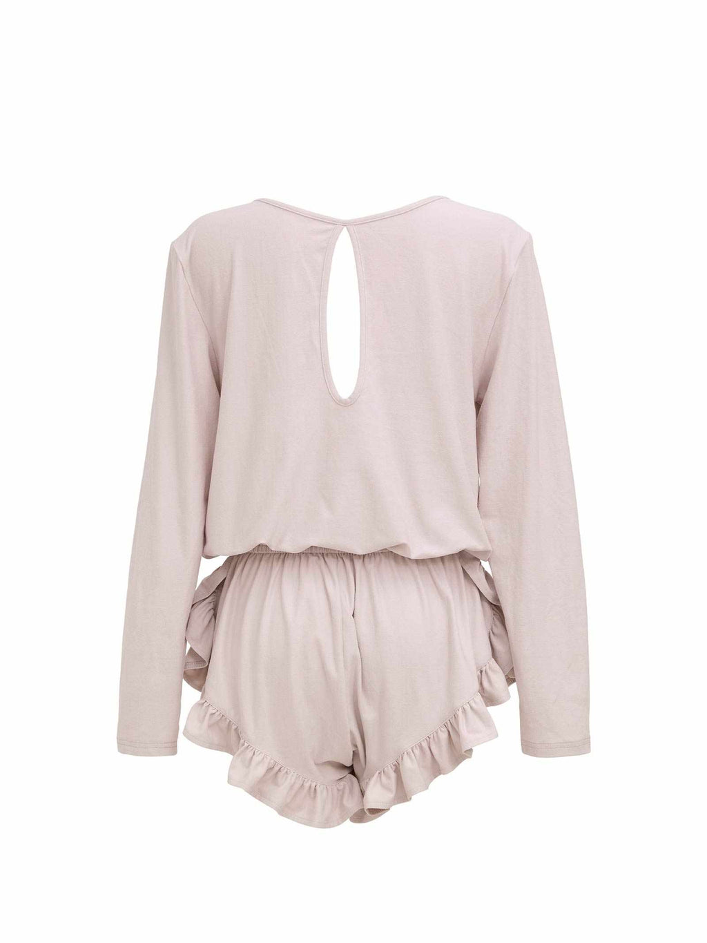 Belle Drape Rompers　ベルドレープロンパース/GRAY