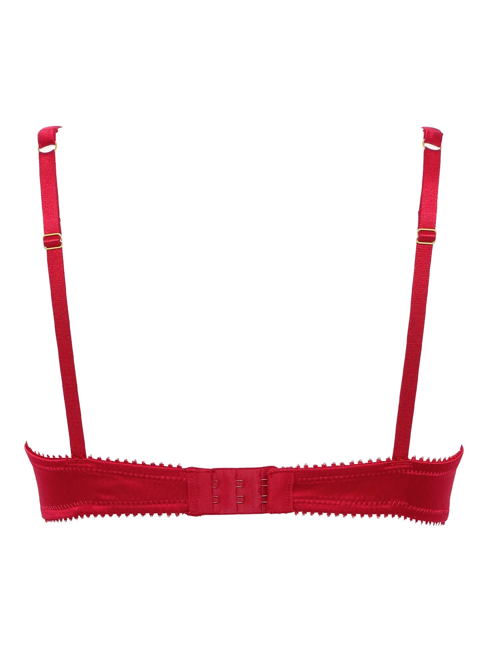 Mivera& SILK GRACE BRA シルクグレースブラ / RED Silk Grace Bra シルクグレースブラ / RED | Mivera＆