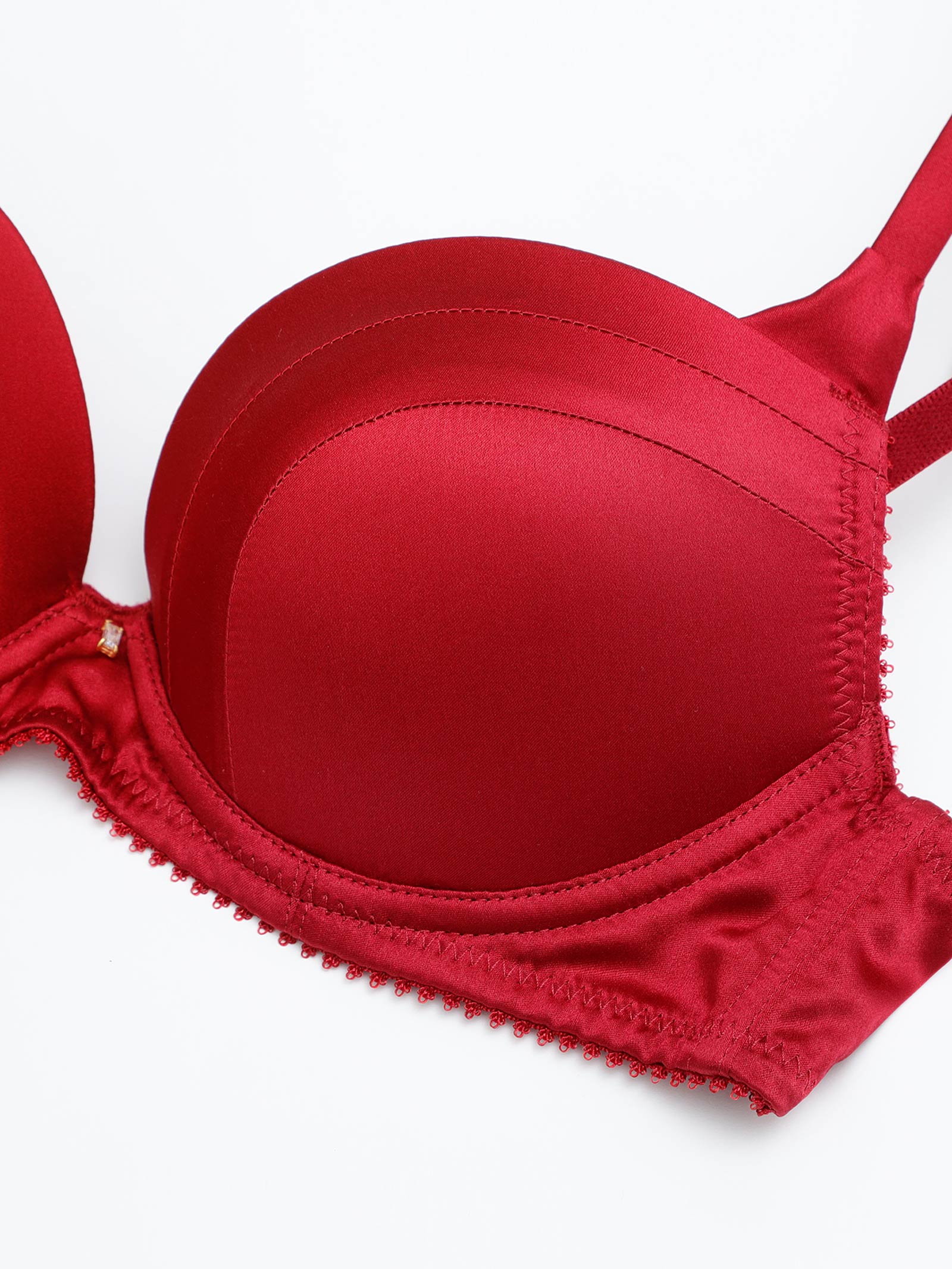 Mivera& SILK GRACE BRA シルクグレースブラ / RED 7/8新作!Silk Grace Bra シルクグレースブラ / REDの通販は