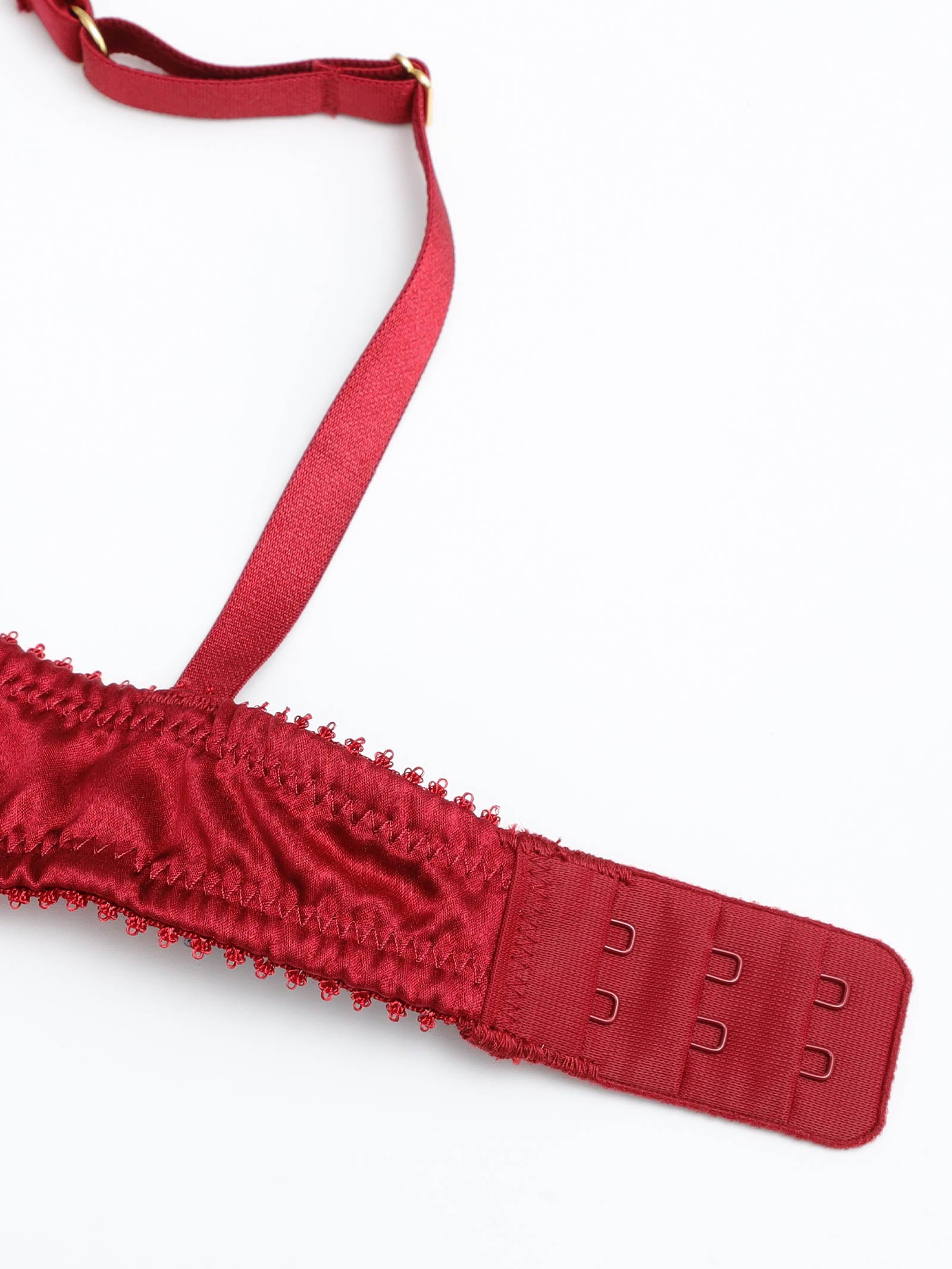 Mivera& SILK GRACE BRA シルクグレースブラ / RED Silk Grace Bra シルクグレースブラ / RED | Mivera＆
