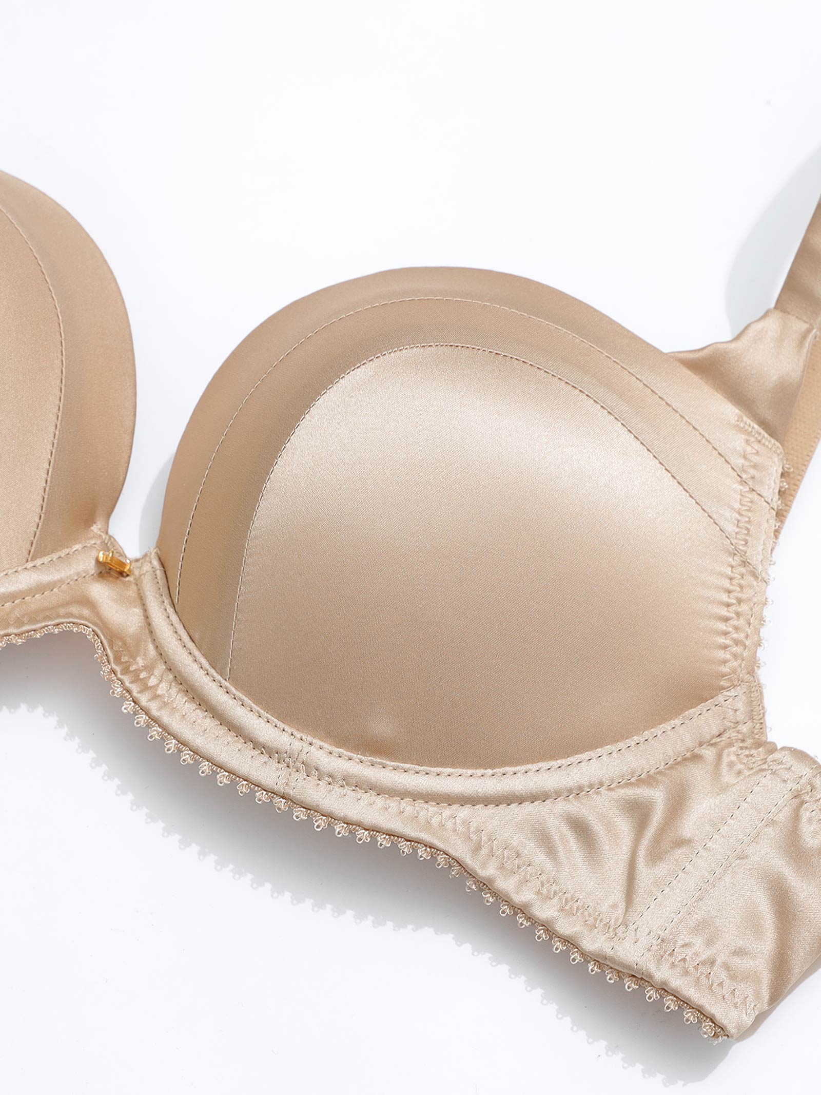 Mivera & /シルクグレースブラ/ショーツセット /GOLD Mivera & /シルクグレースブラ/ショーツセット /GOLD Mivera & /シルク