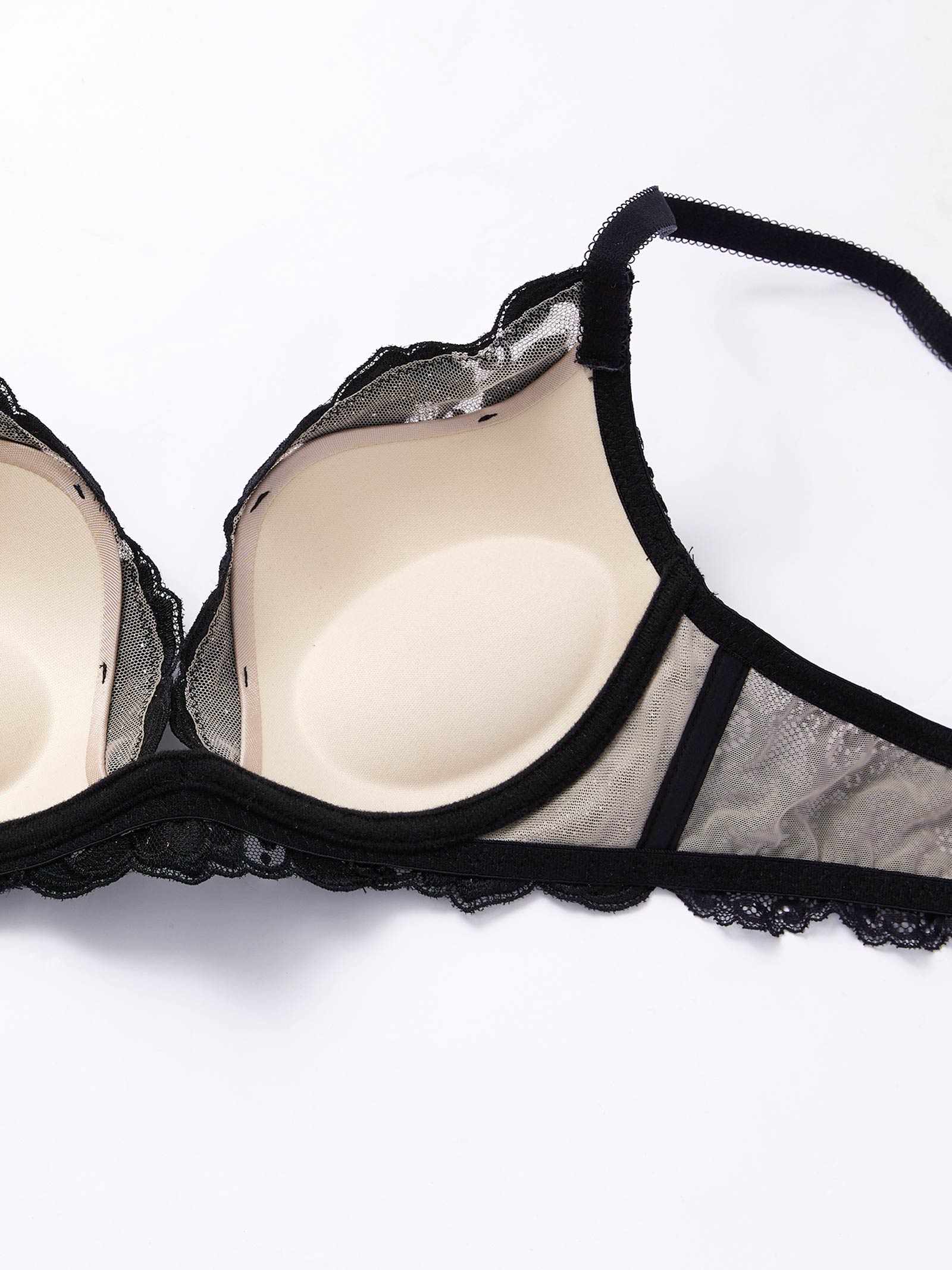 Oriental Blossom Bra　オリエンタルブロッサムブラ/BLACK