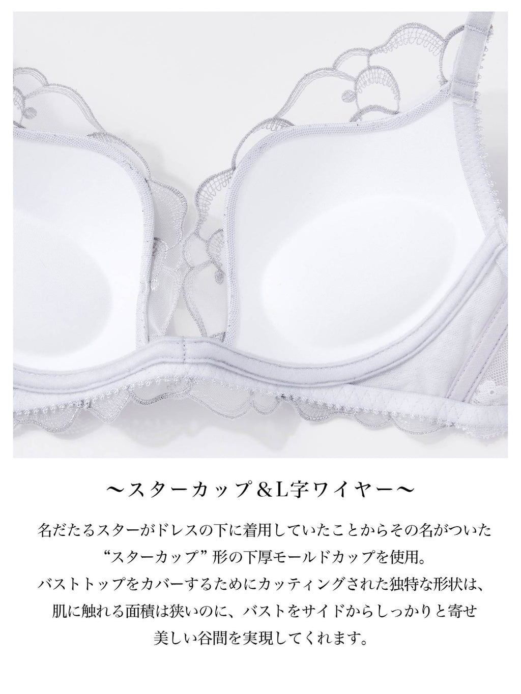 Aqua Lagoon Bra　アクアラグーンブラ/SILVER